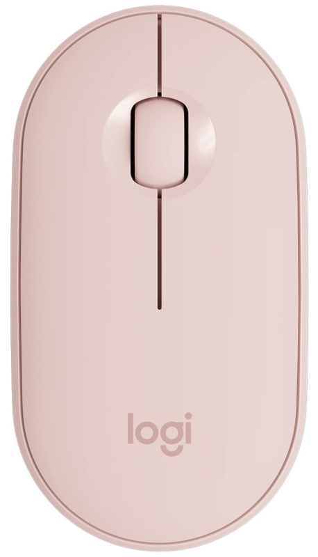 Купить Мышь Logitech беспроводная Pebble M350 pink